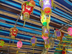 lamps on a boat. Hong Kong_the wordsmiith