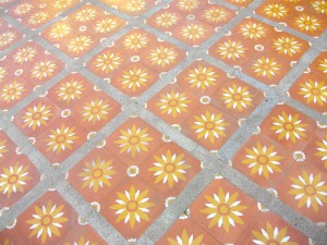 tile floor. Chiang Mai_the wordsmith