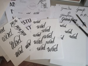 letterform practice